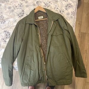 Taylor Stitch Olive Green Shirt Jacket